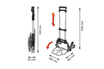 Carrello per scale VOREL 78662, carrello da trasporto da 75 kg