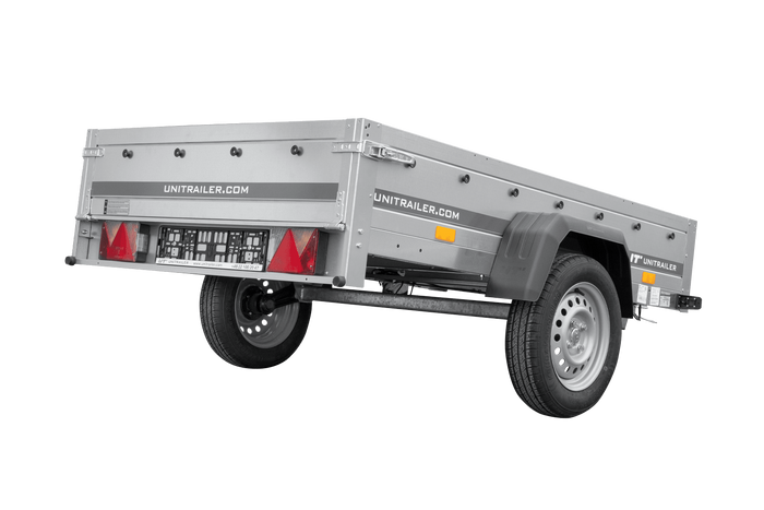 Rimorchio per auto 200x125 UNITRAILER GARDEN 201 KIPP