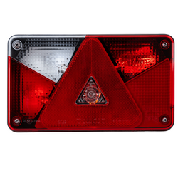 ASPÖCK MULTIPOINT V fanale posteriore a baionetta 5PIN 6 funzioni sinistro