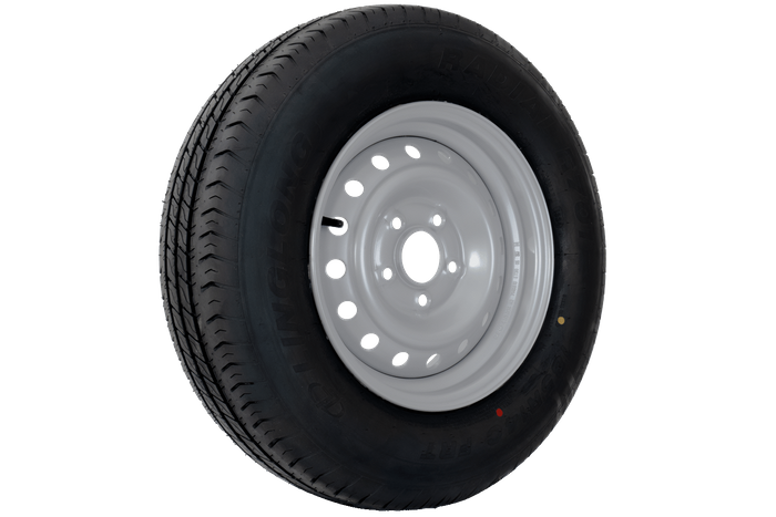 Ruota rinforzata per rimorchio LINGLONG TIRE 185/80 R14C 104/102N UNITRAILER RIM 5.5Jx14&quot;H2 5X112 ET:30