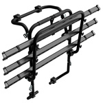 Padova 3 steel - portabici da portellone posteriore per 3 bici (nero)