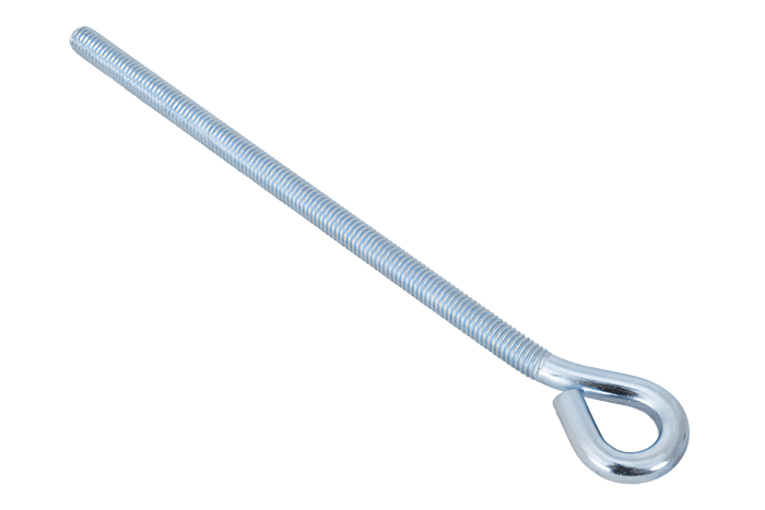 Gancio da cantiere DROMET HO M6x150 con estremità chiusa (a occhiello)