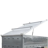 Copri rimorchio UNITRAILER GARDEN TRAILER 230 KIPP con cilindri/serratura a chiave