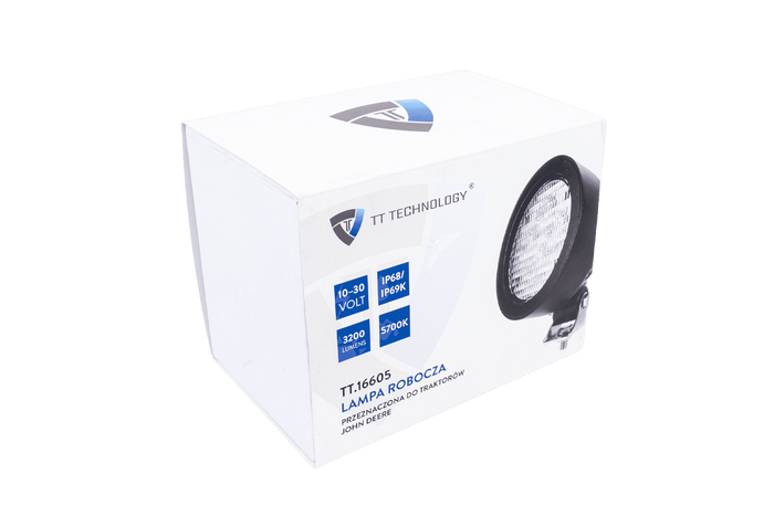 Riflettore per lampada da lavoro a LED TT Technology TT.16605 4xLED 3200lm nero per John Deere