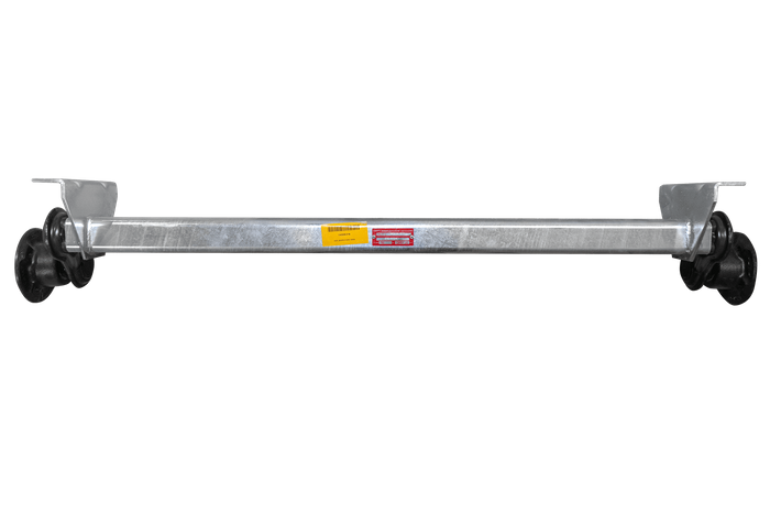 Asse KNOTT VG7-L non frenato per rimorchio UNITRAILER 750kg 1070mm 1370mm 4x100