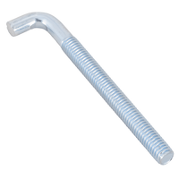 Gancio da costruzione DROMET HP M6x70 con estremità angolata (dritto)