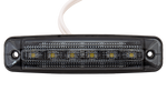 Lampada di segnalazione a LED FRISTOM FT-079 DARK, bianca universale