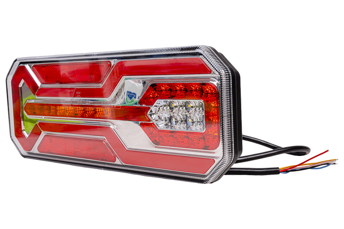 Fanale posteriore a LED TT Technology TT.12514, 5 funzioni, universale