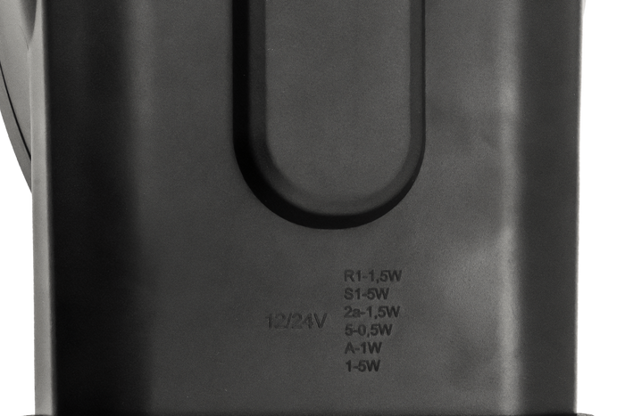 Lampada frontale universale FRISTOM FT-356 LED IND con staffa di montaggio laterale