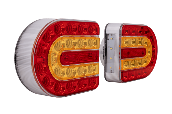 SPAREX CONNIX S.130977 Fanali posteriori a LED 4 funzioni sinistra+destra, wireless, magnetici