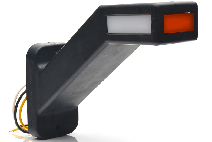 WAŚ 1448 P Luce di posizione destra a LED su braccio in gomma