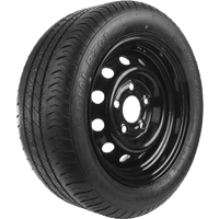 Ruota rinforzata per rimorchio LINGLONG TIRE 195/50 R13C 104/101N UNITRAILER RIM nero 5.5Jx13"H2 5x112 ET:30