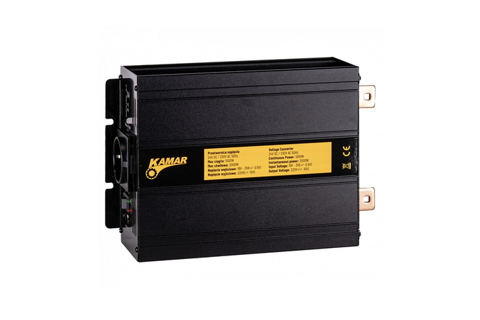 Convertitore di tensione 24V/230V (1000/2000W) KAMAR E1927