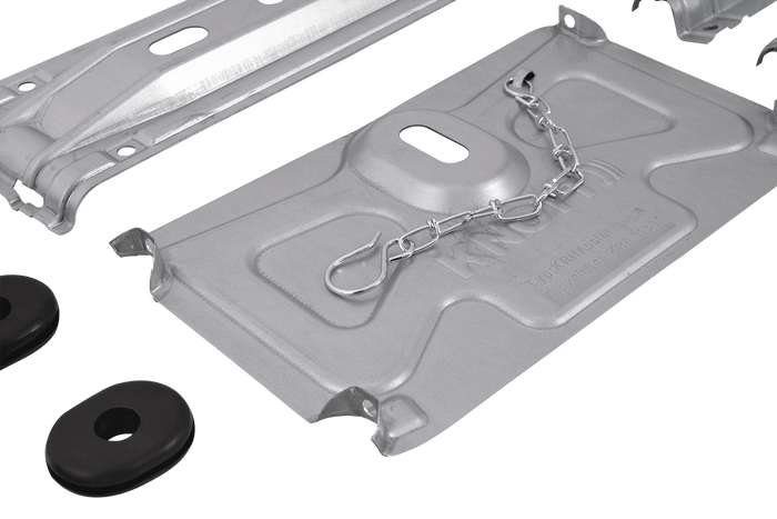Supporto ruota di scorta KNOTT per roulotte 1200-1500mm