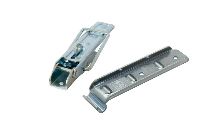 Gancio laterale con chiusura WINTERHOFF BV 10-1 + BVG 10-A chiusura laterale completa del rimorchio