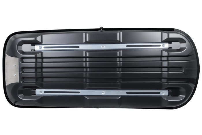 Box da tetto Inter Pack Zenith 6.6, nero metallizzato