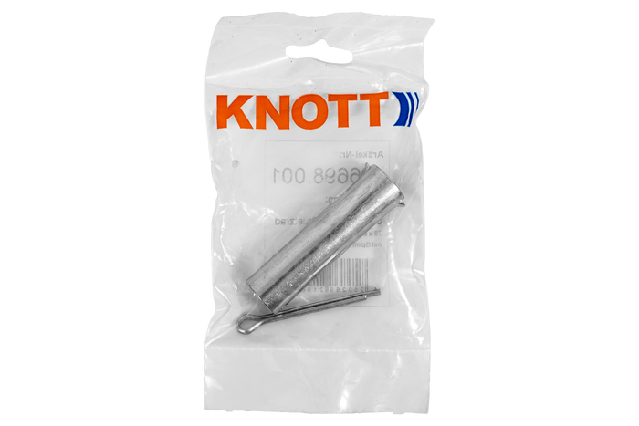 KNOTT 406698.001 asse ruota di supporto, boccola 78x20mm