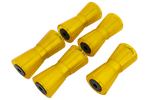 Kit: 5 x rulliera centrale per rimorchi 190 mm Knott