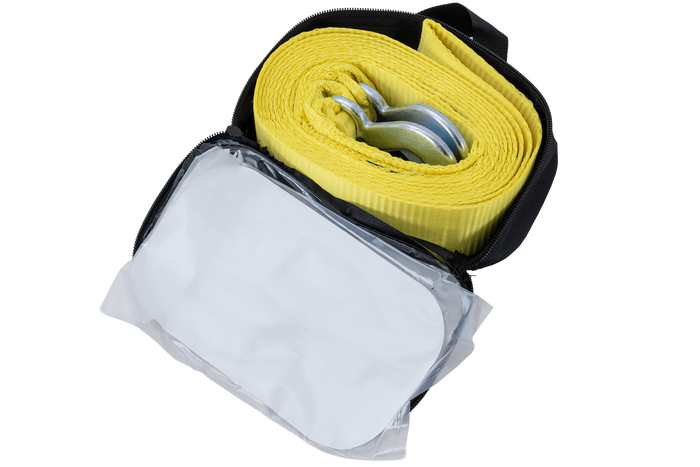 Cavo di traino con ganci UNITRAILER cinghia di traino 5m/50mm/4t giallo
