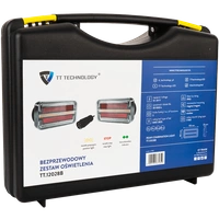 TT Technology TT.12028B Fanali posteriori a LED 3 funzioni sinistra + destra, wireless, magnetici