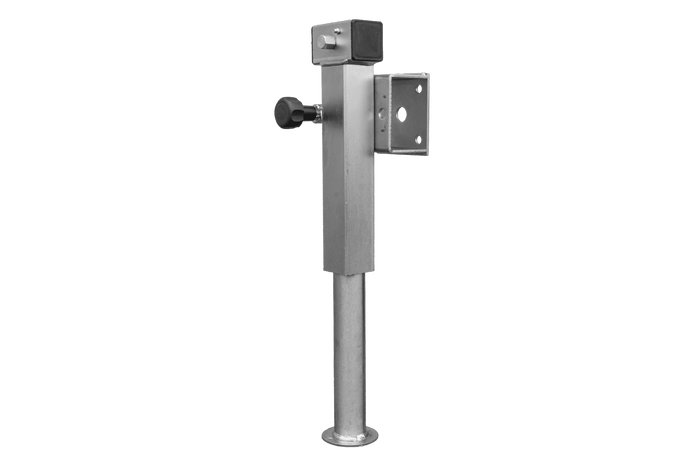 UNITRAILER D-110.000.049 supporto a manovella estensibile per rimorchio pianale da 1300 kg 410-645 mm