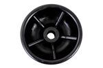Rullo scorrevole KNOTT, rullo scorrevole in gomma da 67 mm per rimorchio per barche