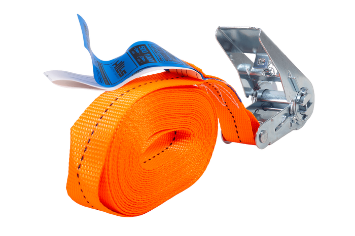 Cinghia HILLS 5m/25mm/1t arancione monopezzo con tenditore