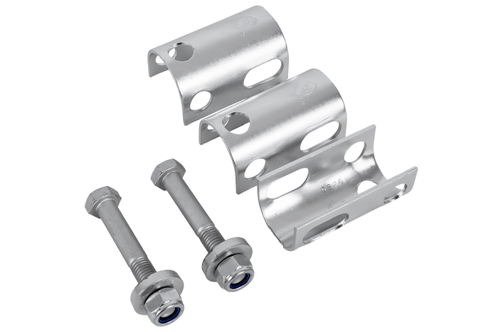 Gancio di traino a sfera STEELPRESS ZSK-1700D+Z2 per rimorchio da 1700 kg con timone tubolare da 35-50 mm