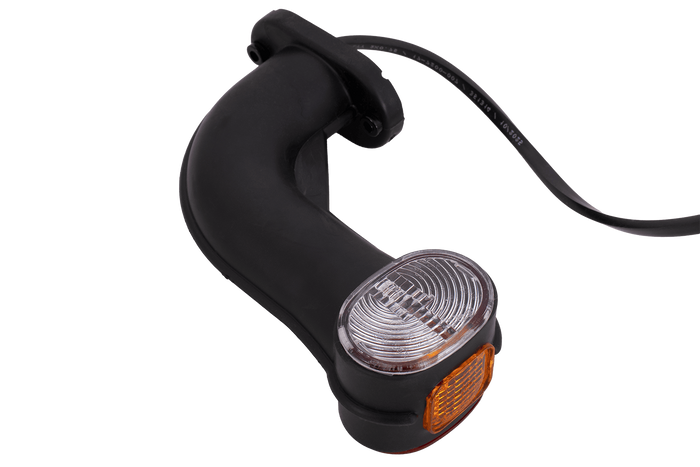 ASPÖCK SUPERPOINT II luce di posizione destra su braccio in gomma