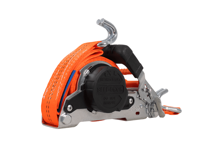 Nastro trasportatore automatico retrattile FACTY 5m/35mm/1t arancione