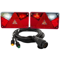 Luci posteriori a LED ASPÖCK + cablaggio MANTES 7m 13 PIN