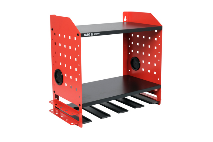 YATO YT-09092 scaffale da officina scaffale metallico per elettroutensili 465x405x225mm