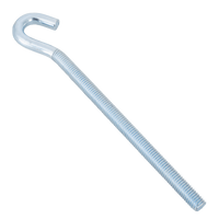 Gancio da cantiere DROMET HZ M6x120 con estremità aperta (piegata)