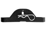 Set di quattro cuscinetti stabilizzatori per rimorchio KNOTT, dimensioni 18x14x4,5 cm.