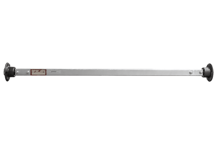 Assale rigido senza freni KNOTT VR7 con molle per rimorchio 750 kg 1240 mm 1580 mm 4x100