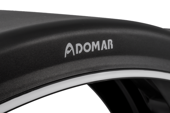 Parafango doppio per rimorchio 19,5-22,5" DOMAR DK1670 passaruota 1280/650mm