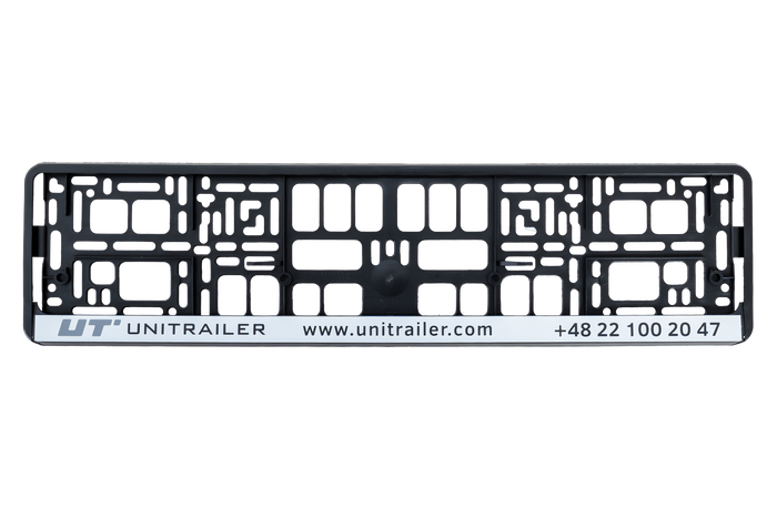 Telaio per targa UNITRAILER
