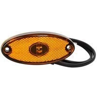 Luce di posizione a LED ASPÖCK FLATPOINT II, ​​arancione, universale
