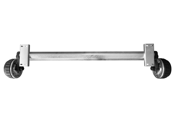 Asse frenato AL-KO EURO per rimorchio barca 1800kg 1445/1555mm 2030mm 5x112