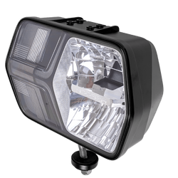 Faro anteriore a LED ASPÖCK LuxLED II con 7 funzioni, connettore DEUTSCH DT06-6S a 6 pin, lato destro.
