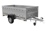 Rimorchio Unitrailer Garden Trailer 264 KIPP (NEW) con ruotino d'appoggio e sovrasponde