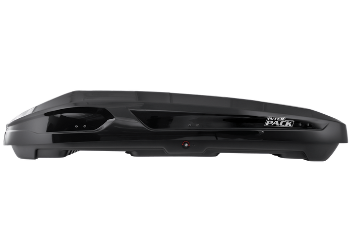 Box da tetto Inter Pack Monsun L, nero metallizzato