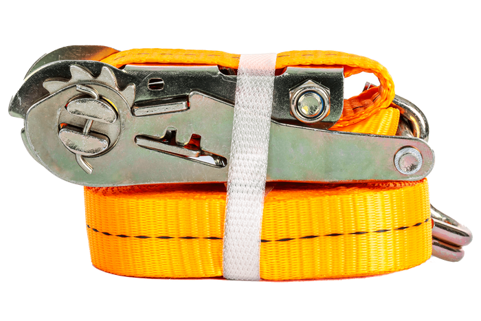 Cinghia di trasporto UNITRAILER arancione da 2 m/50 mm/5 t con tenditore