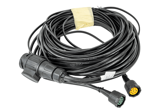 MANTES cablaggio rimorchio impianto elettrico 8m 13 PIN SPINA BAIONETTA 2x 8 PIN