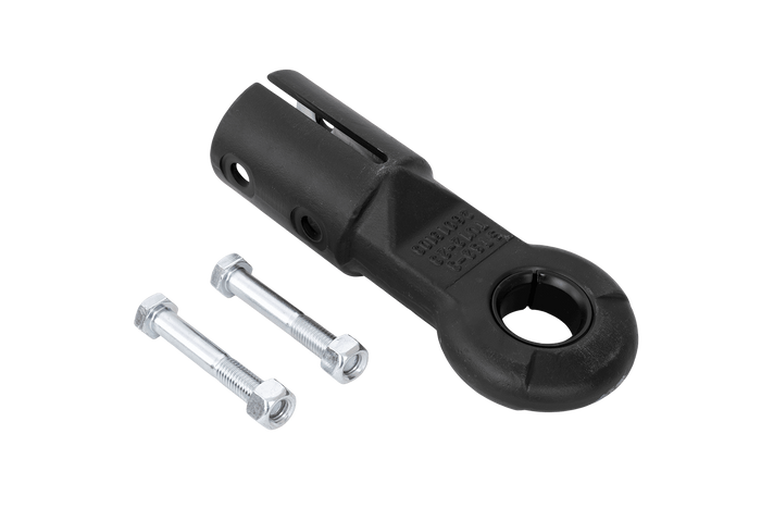 Gancio di traino KNOTT KK6220S per rimorchio da 3500 kg con timone tubolare da 60 mm