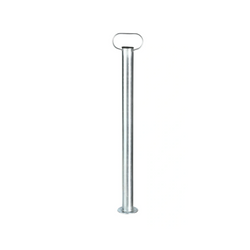 UNITRAILER MS 0019-700 supporto fisso per rimorchio pianale da 150 kg 48 mm 700 mm