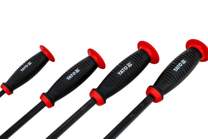 YATO YT-4730 piedi di porco con manico, set da 4.