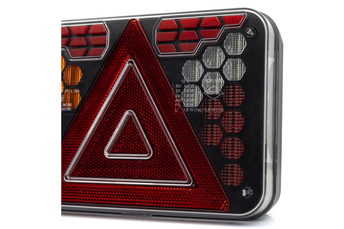 Fanale posteriore a LED HORPOL LZD 3215 con 7 funzioni rimanenti