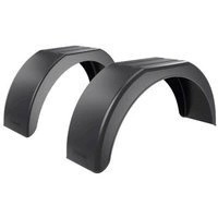 Set di due parafanghi per rimorchio 13-14" DOMAR D20122 passaruota piatti 770/200mm