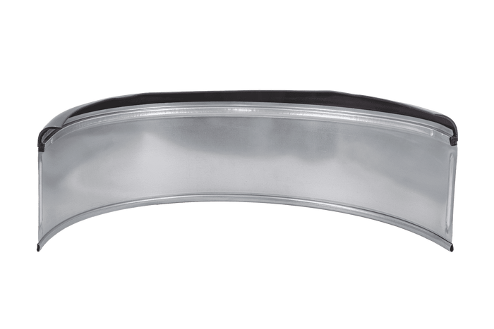 Parafango per rimorchio 13-15" DOMAR DK7110 passaruota 820/240mm in metallo con bordo in gomma